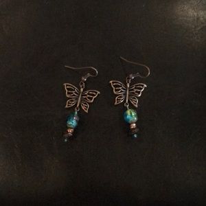 Butterfly earrings